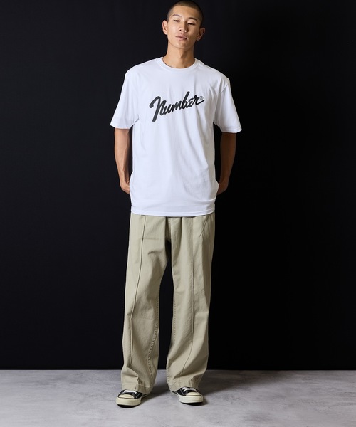 ナンバーナイン　スタンダード期　エンブレムTシャツ　白 ナンバーナイン スタンダード期 エンブレムTシャツ 白 NUMBER (N)INE