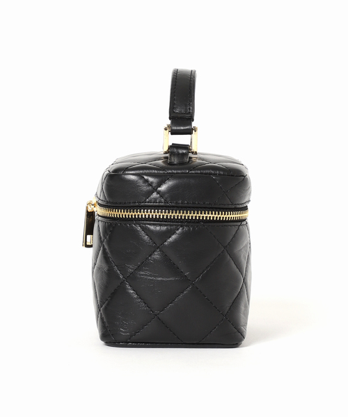U by SPICK&SPAN(ユーバイスピックアンドスパン)の「【AULENTTI/オウレンティ】キルティングバニティBAG(ショルダーバッグ・レディース・ブラック・FREE)」の22枚目の写真