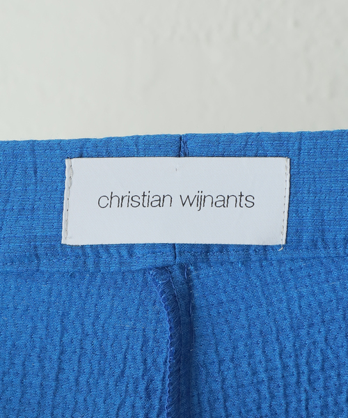 christian wijnants(クリスチャンワイナンツ)の「【CHRISTIAN WIJNANTS/クリスチャン・ワイナンツ】PERUNA:パンツ(その他パンツ・レディース・ブルー・SMALL)」の20枚目の写真