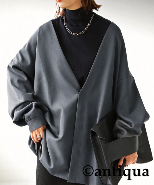 ZIPジャケット（ブルゾン）｜antiqua（アンティカ）のファッション通販