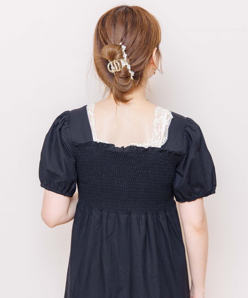 flower(フラワー)の「シャイニーガーデンクリップ(バレッタ/ヘアクリップ・レディース・ゴールド・FREE)」の4枚目の写真