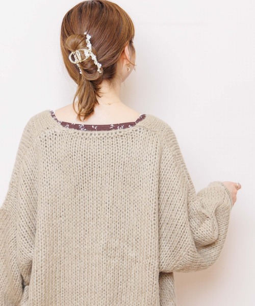 flower(フラワー)の「シャイニーガーデンクリップ(バレッタ/ヘアクリップ・レディース・ゴールド・FREE)」の9枚目の写真