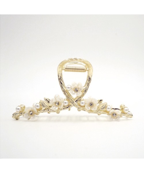 flower(フラワー)の「シャイニーガーデンクリップ(バレッタ/ヘアクリップ・レディース・ゴールド・FREE)」の15枚目の写真