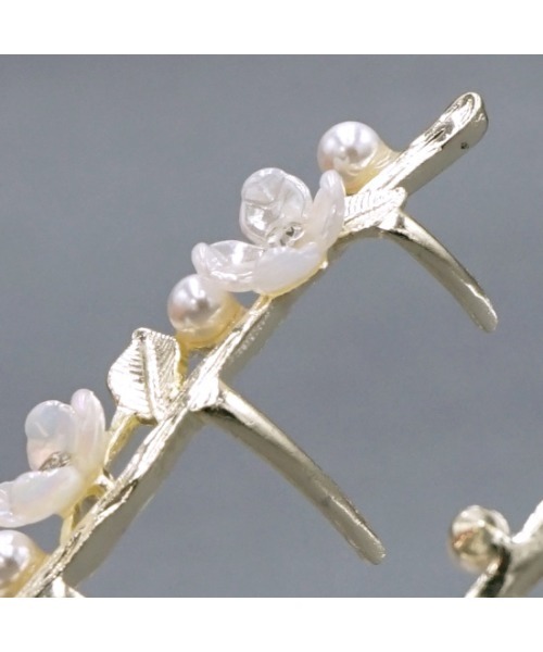 flower(フラワー)の「シャイニーガーデンクリップ(バレッタ/ヘアクリップ・レディース・ゴールド・FREE)」の18枚目の写真