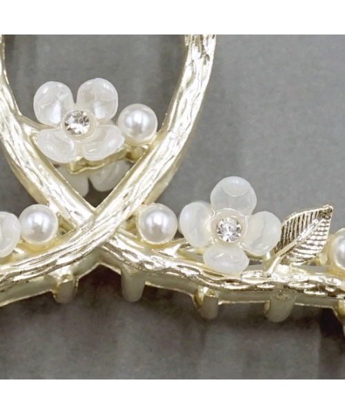 flower(フラワー)の「シャイニーガーデンクリップ(バレッタ/ヘアクリップ・レディース・ゴールド・FREE)」の19枚目の写真