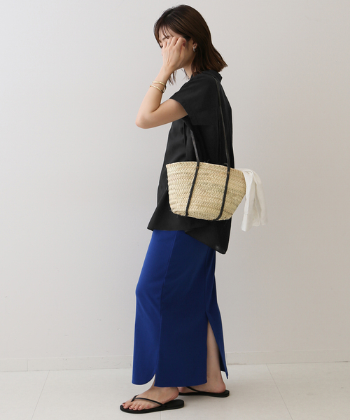 SLOBE IENA(スローブイエナ)の「スラブボイルスキッパーブラウス【手洗い可能】(シャツ/ブラウス・レディース・ホワイト/ブラック/カーキ・FREE)」の6枚目の写真