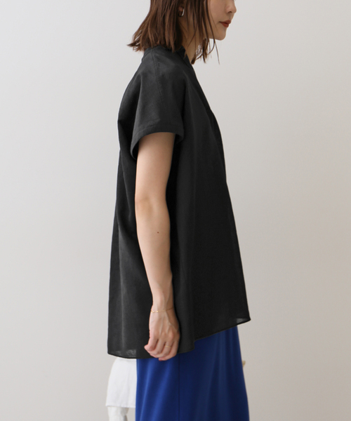 スローブイエナ☆スキッパーブラウス☆新品 SLOBE IENA（スローブイエナ） ブラウス シャツ 「追加」ラミー