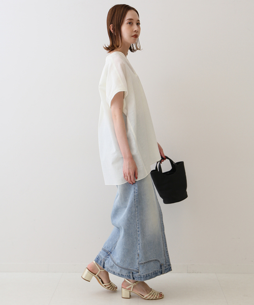 SLOBE IENA（スローブイエナ）の「《予約》リネン混スキッパー