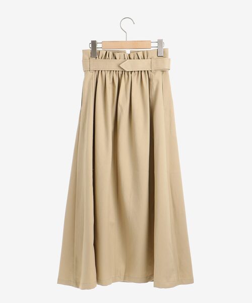 MAJESTIC LEGON（マジェスティックレゴン）の「Ladyトレンチスカート（スカート・レディース・ベージュ/ブラック・MEDIUM）」の13枚目の写真