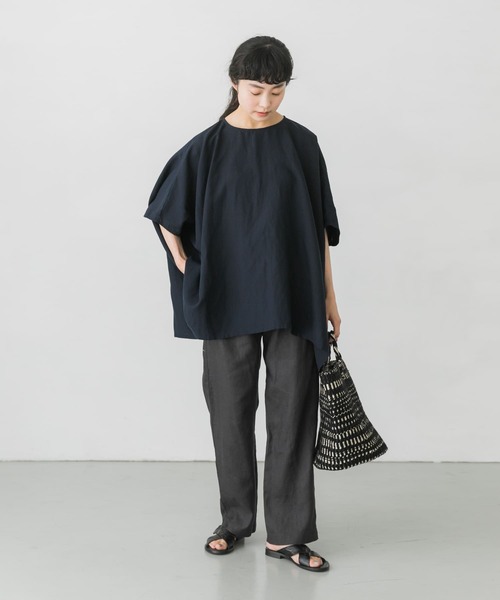かぐれ（カグレ）の「テンセルリネンワイドプルオーバー（Tシャツ
