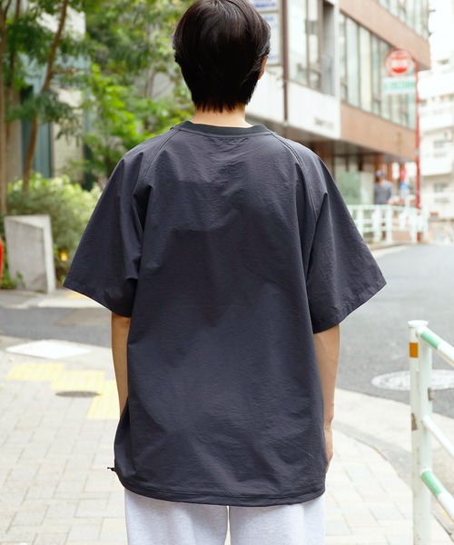 NANGA ナンガ Tシャツ エア クロス コンフィー メンズ ポケT