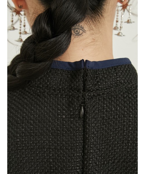 PAMEO POSE(パメオポーズ)の「Ivy Mini Dress(ワンピース・レディース・ブラック・SMALL/MEDIUM)」の9枚目の写真