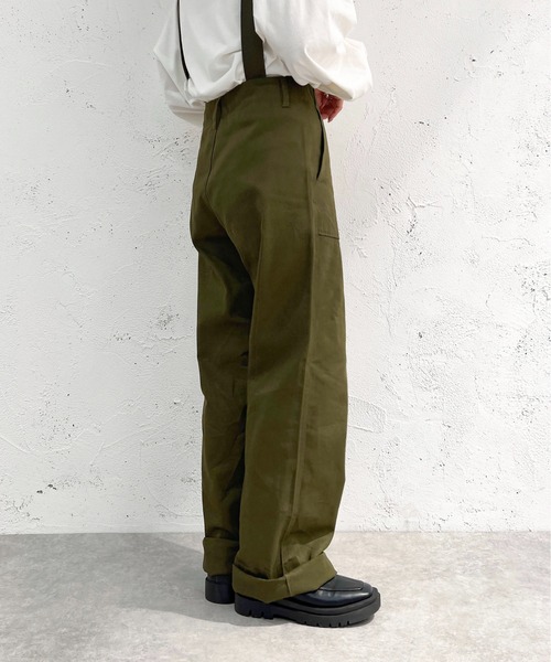 apres jour mignon(アプレジュールミニョン)の「ミリタリーサス付きパンツ【ZOZOTOWN限定アイテム】(サロペット/オーバーオール・レディース・ブラック/カーキ・MEDIUM/X-LARGE/SMALL)」の20枚目の写真