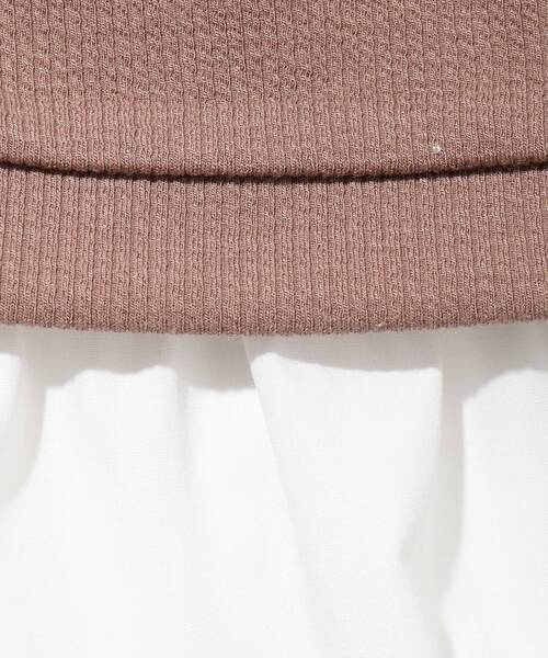 SHOO・LA・RUE(シューラルー)の「【100-140cm/2点セット】ベスト+フリル衿ワンピセット(ワンピース・キッズ・ブラウン系その他/ブラック・13/14/10/11/12)」の9枚目の写真