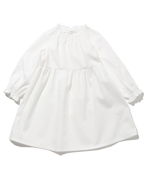 SHOO・LA・RUE(シューラルー)の「【100-140cm/2点セット】ベスト+フリル衿ワンピセット(ワンピース・キッズ・ブラウン系その他/ブラック・13/14/10/11/12)」の13枚目の写真