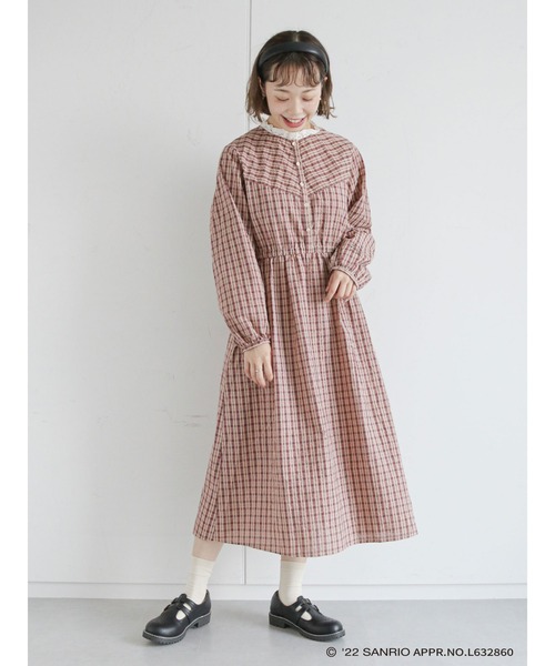 ザ ボードビルデュオ チェックワンピース ワンピース Ehka Sopo エヘカソポ のファッション通販 Zozotown