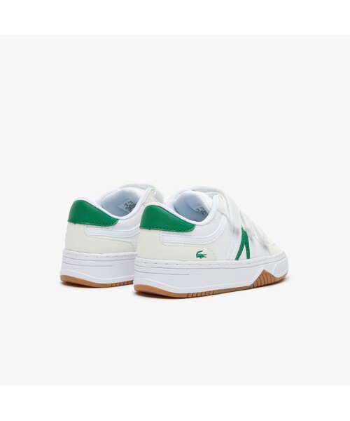 LACOSTE(ラコステ)の「キッズL001 222 1 SUI(スニーカー・キッズ・ホワイト×グリーン/ブラック×ホワイト・15.5cm/15.0cm/13.5cm)」の4枚目の写真