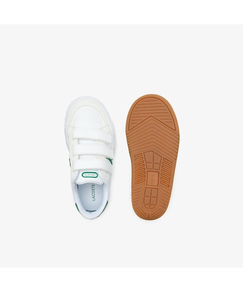 LACOSTE(ラコステ)の「キッズL001 222 1 SUI(スニーカー・キッズ・ホワイト×グリーン/ブラック×ホワイト・15.5cm/15.0cm/13.5cm)」の5枚目の写真
