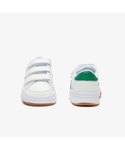 LACOSTE(ラコステ)の「キッズL001 222 1 SUI(スニーカー・キッズ・ホワイト×グリーン/ブラック×ホワイト・15.5cm/15.0cm/13.5cm)」の6枚目の写真