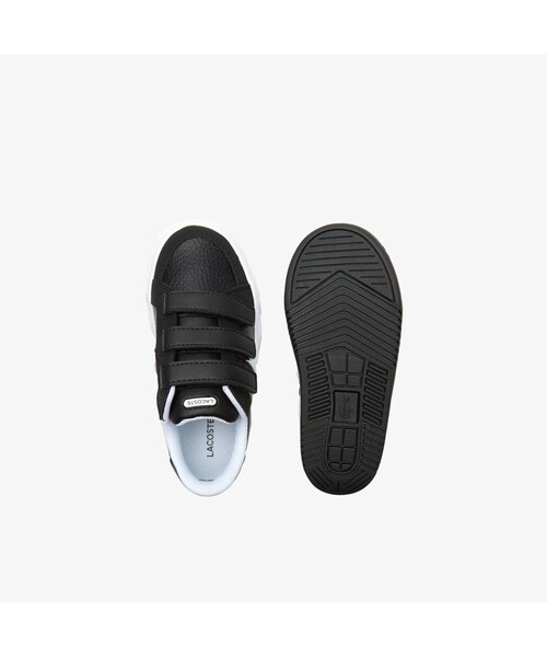 LACOSTE(ラコステ)の「キッズL001 222 1 SUI(スニーカー・キッズ・ホワイト×グリーン/ブラック×ホワイト・15.5cm/15.0cm/13.5cm)」の10枚目の写真