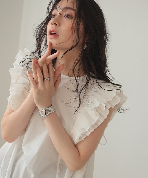 at.(アット)の「【at.】ぷっくりリング(リング・レディース・ゴールド/シルバー・11)」の20枚目の写真