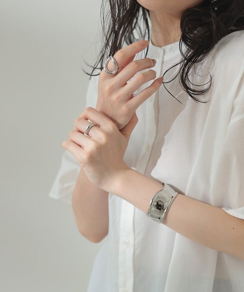 at.(アット)の「【at.】ぷっくりリング(リング・レディース・ゴールド/シルバー・11)」の15枚目の写真