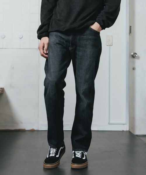 CAL O LINE（キャルオーライン）の「CAL O LINE/キャルオーライン CAL O LINE JEANS (SELVEDGE) デニムパンツ セルビッチ（デニムパンツ・メンズ・インディゴブルー/ブラック・30/32/34）」の19枚目の写真