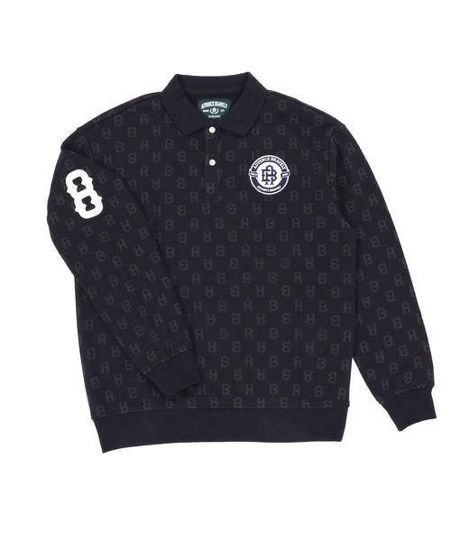 GIORDANO（ジョルダーノ）の「[ GIORDANO ]デザイン長袖ポロシャツ (ユニセックス)（ポロシャツ・レディース・ブラック/アイボリー/ネイビー/グリーン/ホワイト・SMALL/MEDIUM/LARGE/X-LARGE/XX-LARGE）」の13枚目の写真