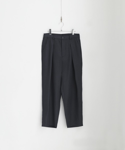 ETELIO（エテリオ）の「セミワイドタックバルーンパンツ（その他パンツ・メンズ・チャコール/オフホワイト/ブラック/ブラウン系・S/M/L）」の13枚目の写真