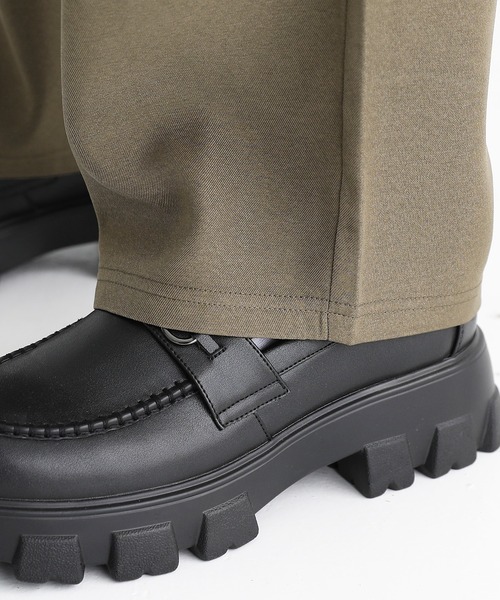 ETELIO（エテリオ）の「セミワイドタックバルーンパンツ（その他パンツ・メンズ・チャコール/オフホワイト/ブラック/ブラウン系・S/M/L）」の15枚目の写真