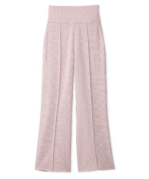 SNIDEL(スナイデル)の「ハイウエストワイドパンツ(その他パンツ・レディース・オフホワイト/ブラック/ライトピンク・0/1)」の3枚目の写真