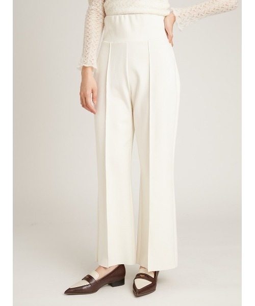 SNIDEL(スナイデル)の「ハイウエストワイドパンツ(その他パンツ・レディース・オフホワイト/ブラック/ライトピンク・0/1)」の7枚目の写真