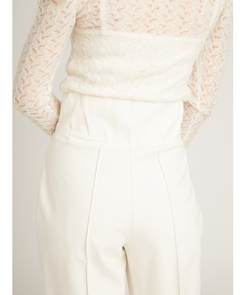 SNIDEL(スナイデル)の「ハイウエストワイドパンツ(その他パンツ・レディース・オフホワイト/ブラック/ライトピンク・0/1)」の11枚目の写真