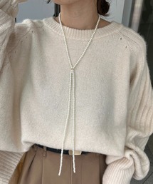 CAPRICIEUX LE'MAGE | 〈GOLDY/ゴールディ〉パールロングネックレス(ネックレス)