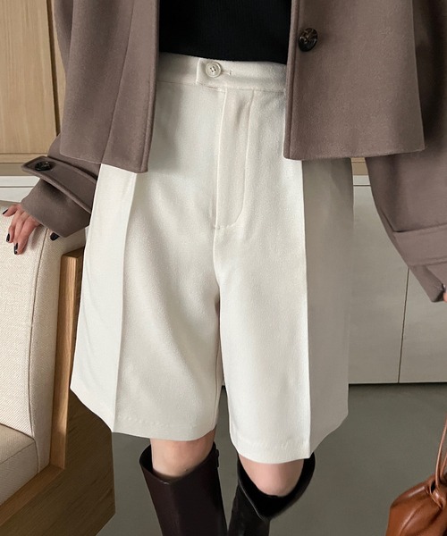 DISCOAT（ディスコート）の「ウールライクショートパンツ（その他パンツ・レディース・ブラウン/グレー/ブラック/アイボリー・FREE）」の22枚目の写真