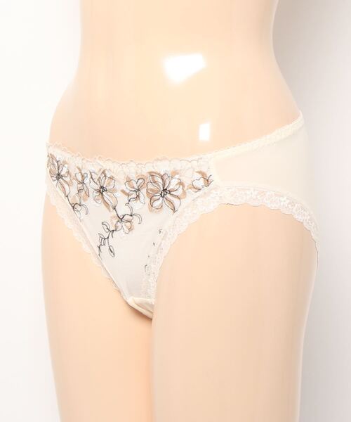 Triumph(トリンプ)の「天使のブラ スリムライン554 レギュラーショーツ TR554 Hikini(ショーツ・レディース・ライトイエロー/パープル・L/M)」の7枚目の写真