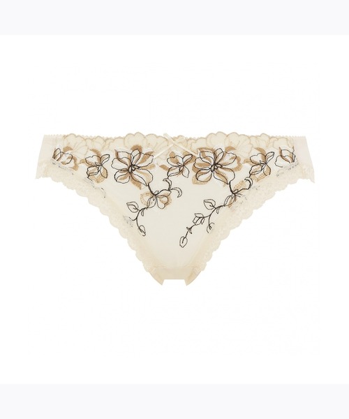 Triumph(トリンプ)の「天使のブラ スリムライン554 レギュラーショーツ TR554 Hikini(ショーツ・レディース・ライトイエロー/パープル・L/M)」の1枚目の写真