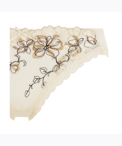 Triumph(トリンプ)の「天使のブラ スリムライン554 レギュラーショーツ TR554 Hikini(ショーツ・レディース・ライトイエロー/パープル・L/M)」の4枚目の写真