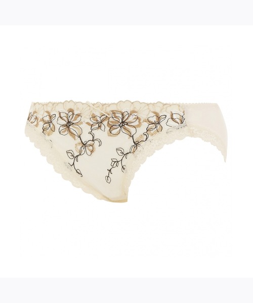 Triumph(トリンプ)の「天使のブラ スリムライン554 レギュラーショーツ TR554 Hikini(ショーツ・レディース・ライトイエロー/パープル・L/M)」の6枚目の写真