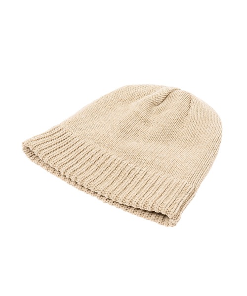 crepuscule(クレプスキュール)の「crepuscule Knit Cap 2203-014(ニットキャップ/ビーニー・メンズ・ベージュ/ブラック/ホワイト/ブルー/ブラウン/オレンジ・FREE)」の9枚目の写真