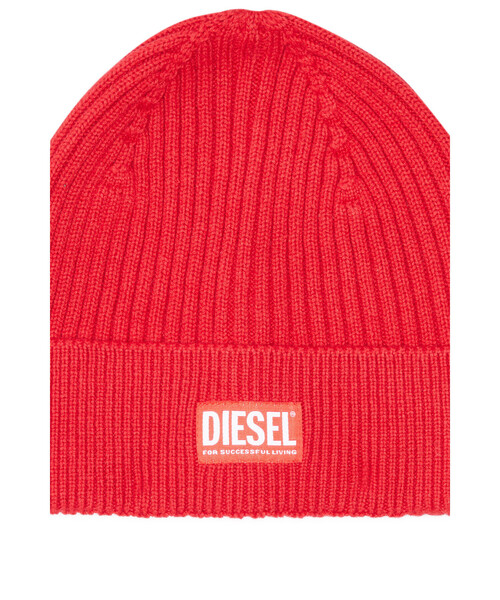 DIESEL ディーゼル 【men385G】 ビーニー ニット帽 beanie knit 帽子 ボウシ ブラック black 黒 ユニセックス UNISEX 未使用 ZV DIESEL ディーゼル men385G ビーニー ニット帽 beanie knit 帽子
