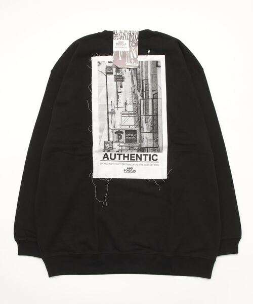 Satellite（サテライト）の「2-AUTHENTIC DESIGN 01 TRAINER（スウェット・メンズ・カーキ系/チャコール/ブラック/ブラック系その他・FREE）」の6枚目の写真