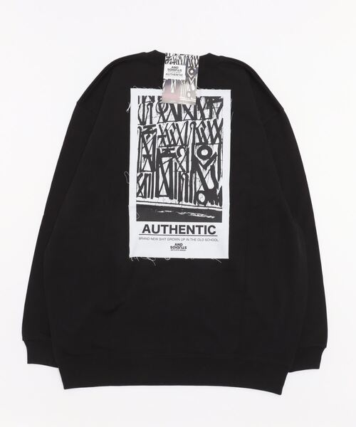 Satellite（サテライト）の「2-AUTHENTIC DESIGN 01 TRAINER（スウェット・メンズ・カーキ系/チャコール/ブラック/ブラック系その他・FREE）」の8枚目の写真