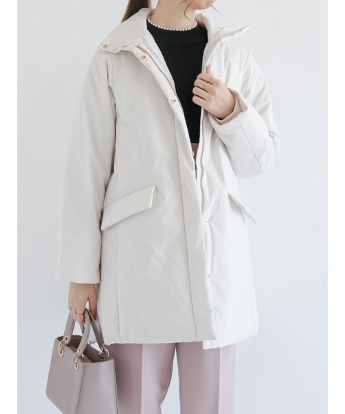 Te chichi（テチチ）の「ステッチレス中綿コート（その他アウター