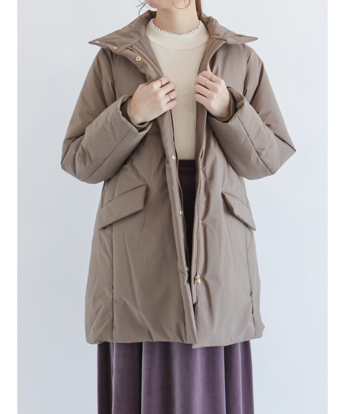 Te chichi（テチチ）の「ステッチレス中綿コート（その他アウター