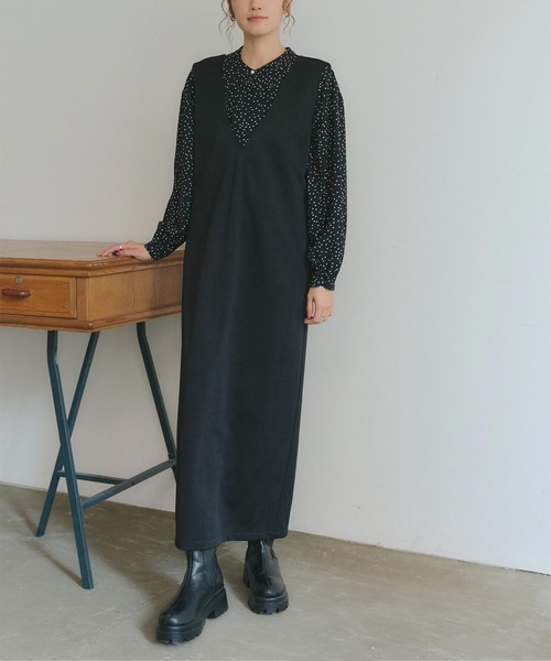 titivate(ティティベイト)の「デザインタックブラウス(シャツ/ブラウス・レディース・オフホワイト/ネイビー/ホワイト系その他/ブラック系その他・S/M/L)」の17枚目の写真