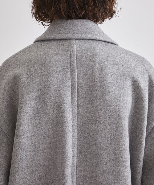 リラックスウールコート（ステンカラーコート）｜UNITED TOKYO