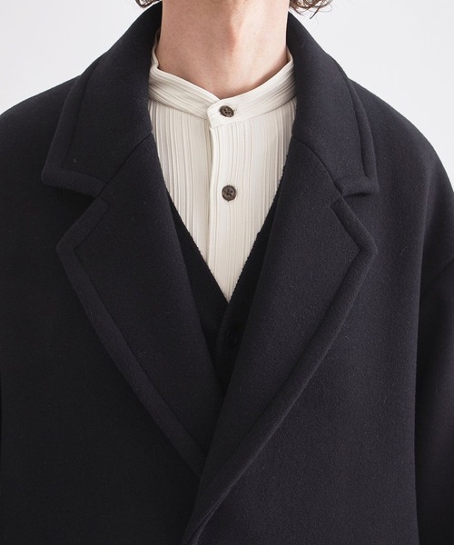 リラックスウールコート（ステンカラーコート）｜UNITED TOKYO