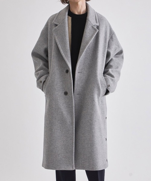 リラックスウールコート（ステンカラーコート）｜UNITED TOKYO