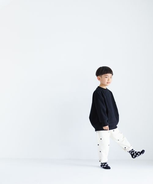 LOWRYS FARM(ローリーズファーム)の「シシュウイージーパンツ 179996(その他パンツ・キッズ・ブルー/アイボリー/ネイビー・110cm/120cm/130cm/140cm/150cm)」の4枚目の写真